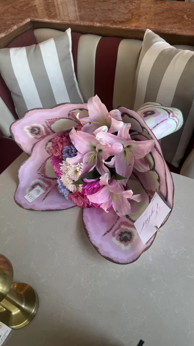 Kelebek paketli Karışık buket 💐 